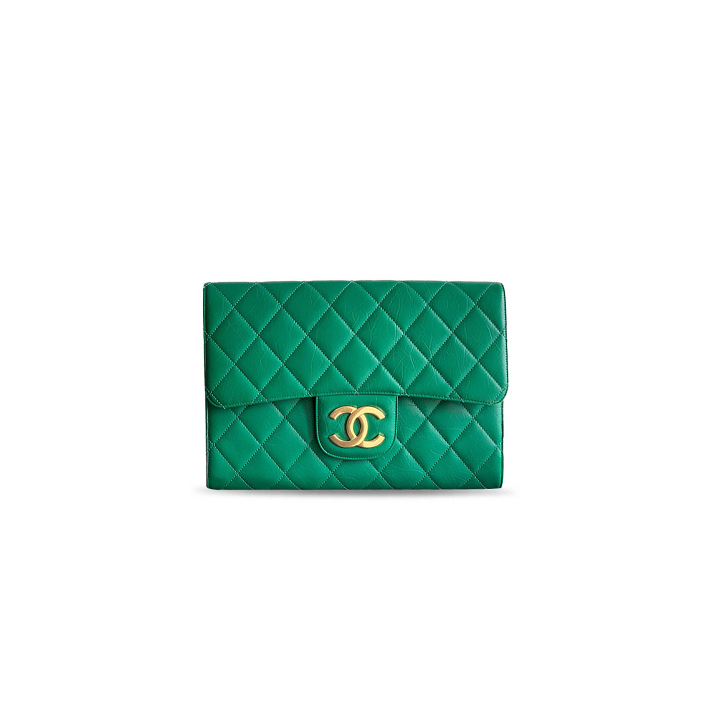 Ch**el large clutch bag (41*27.5*6.5cm)